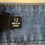 Max Jeans Women’s Wide Leg Culotte Denim Pants Size 12 NWT - Image 7