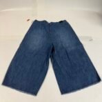 Max Jeans Women’s Wide Leg Culotte Denim Pants Size 12 NWT - Image 3