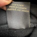 OVO Men’s Hoodie Large Black Flag Logo Made in Canada 100% Cotton - Image 8