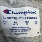 Champion Black Crewneck Sweatshirt Men’s XL Logo Spellout - Image 6