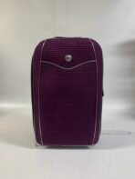 Compass Rolling Suitcase 25” Purple Softside Luggage Spinner