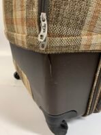 Heys Large Rolling Suitcase Spinner Luggage Plaid Fabric 29” Travel Case - Image 12