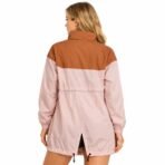 Nike Women’s Windrunner Jacket XL Pink Brown Long Windbreaker New With Tag - Image 2