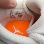 Nike Air Jordan 11 Retro Low GS White Bright Citrus Kids Size 3Y EU35 DJ4328-139 - Image 6