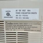 Vintage 1991 Cicena Overdrive Radio Cassette Player Model 261 – Works - Image 8