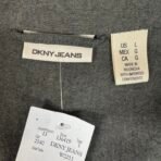 DKNY Jeans Women’s Green Utility Trench Coat Belted Size L NWT - Image 9