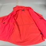 New Balance Women’s Hooded Windbreaker Jacket 1X Coral Pink Full Zip NWT - Image 5