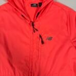 New Balance Women’s Hooded Windbreaker Jacket 1X Coral Pink Full Zip NWT - Image 7