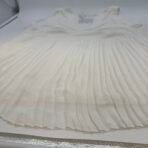 Melanie Lyne White Sleeveless Pleated Blouse Top Women Size L New With Tag - Image 4