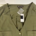 Love & Legend Addition Elle Olive Green Button Front Midi Dress Size 14 NWT - Image 6