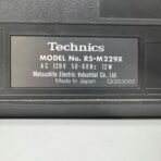 Vintage 1980s Technics RS-M229X Stereo.Cassette Tape Deck For Parts or Repair - Image 9