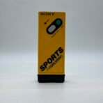 Vintage 1980s Sony SRF-5 Sports FM Walkman Radio Yellow Made in Japan