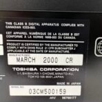 Vintage 2000s Toshiba SD-2200C Dual Disc DVD Player w/ Remote, TESTED - Image 9