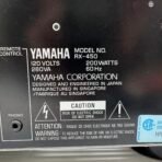 Vintage 1990s Yamaha RX-450 Natural Sound Stereo Receiver AM/FM 200W Tested - Image 11