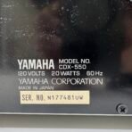 Vintage 1980s Yamaha CDX-550 CD Player With Remote Tested Working Made in Japan - Image 10