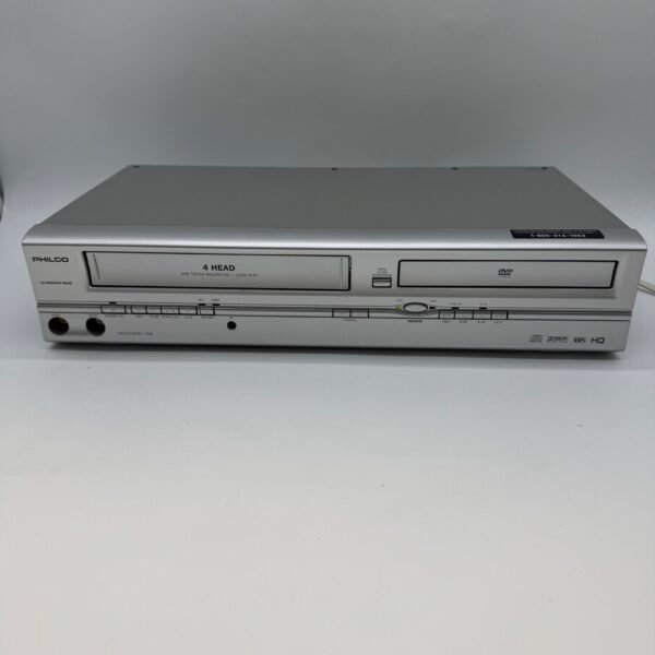 Philco CDV210HH8 DVD VCR Combo Player Recorder ,See Description