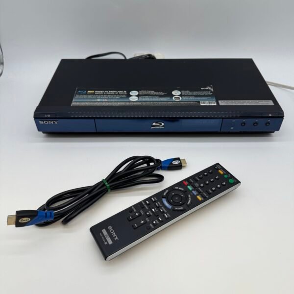 Sony BDP-S350 Blu-ray DVD Player With HDMI, and Remote Tested Working