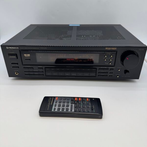 Pioneer VSX-451 Dolby ProLogic Audio/Video Stereo Receiver  Remote bundle WORKS