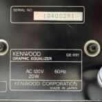 Kenwood GE-891  Graphic Equalizer Spectrum Analyzer Tested Japan - Image 11