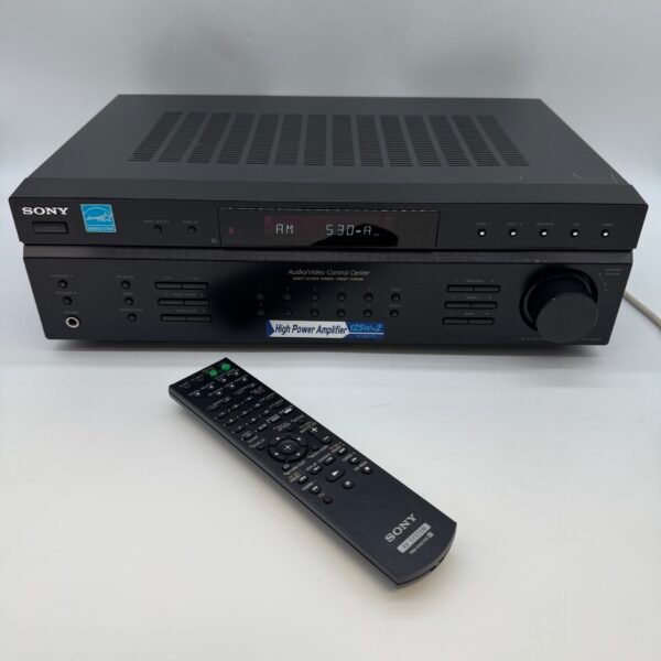 Sony STR-DE197  Stereo Receiver W/Remote bundle Tested and Cleaned.