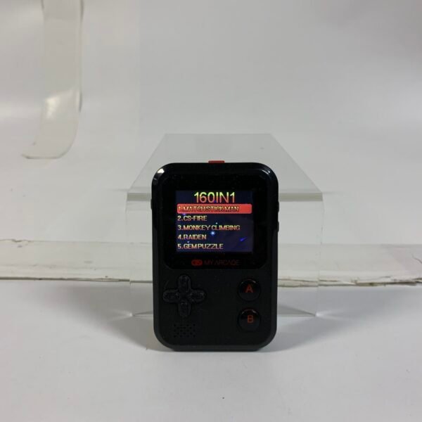 My Arcade 160-in-1 Mini Handheld Retro Game Console Portable Black Tested