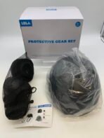 Black Kids Protective Gear Set – Helmet & Pads - Image 2