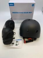 Black Kids Protective Gear Set – Helmet & Pads - Image 5