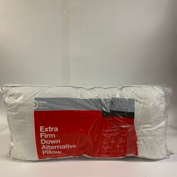 King Extra Firm Down Alternative Pillow OEKO TEX Side Sleeper Pillow Machine Washable Bedding