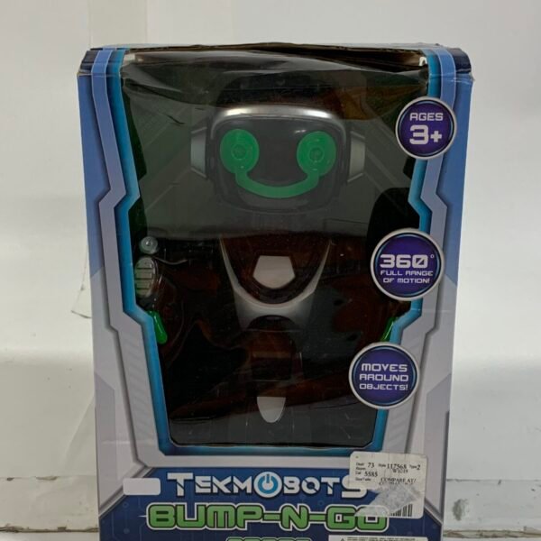 TeknoBots Bump-N-Go Robot Toy With Box