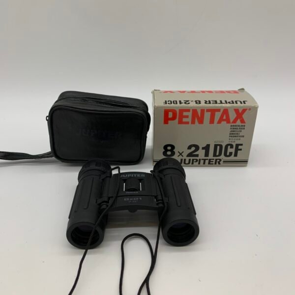 Pentax Jupiter 8x21 Binoculars - Compact & Clear - Case Included