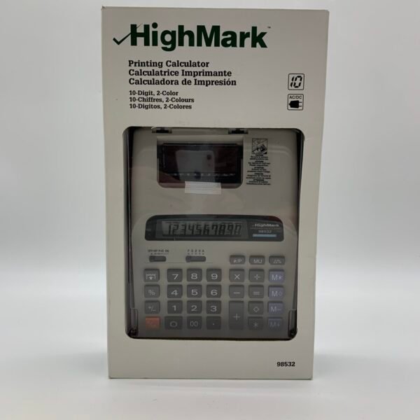 HighMark 10 Digit Printing Calculator New