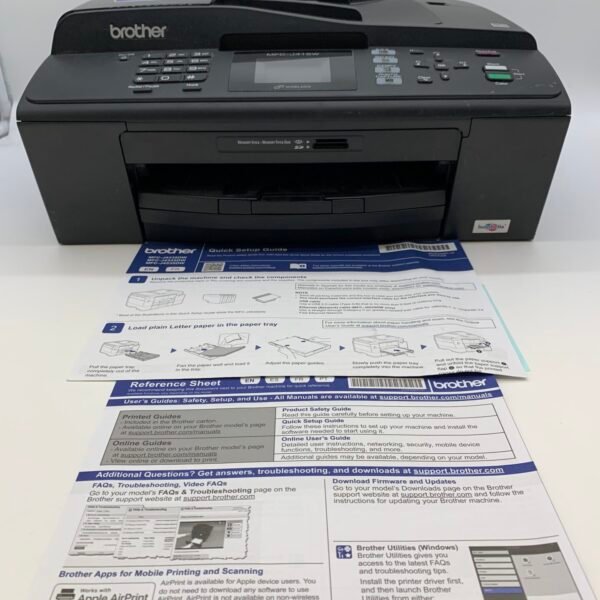Brother MFC‑J415W Wireless All‑In‑One Inkjet Printer Scanner Copier Fax