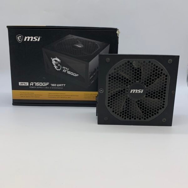 MSI MPG A750GF 750W 80+ Gold Fully Modular Power Supply