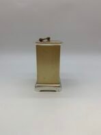 Vintage Hechinger Quartz Desk Clock Made in Germany Brass Glass Mantel Clock Working - Image 2