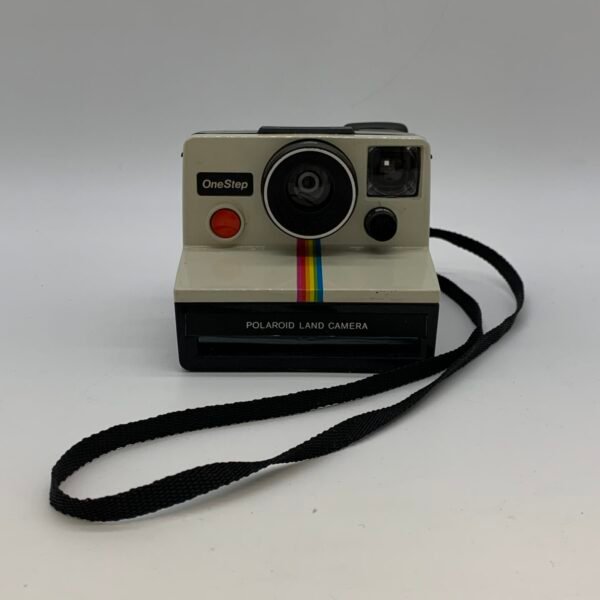 Vintage Polaroid OneStep Camera Rainbow Stripe SX-70 Instant Camera Working Retro Gift