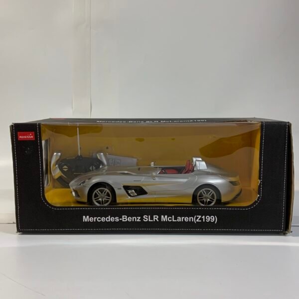 Rastar Mercedes-Benz SLR McLaren Z199 RC Car 1:12 Remote Control Silver Boxed Working