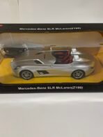 Rastar Mercedes-Benz SLR McLaren Z199 RC Car 1:12 Remote Control Silver Boxed Working - Image 3