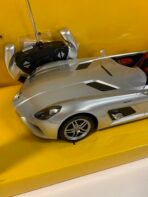 Rastar Mercedes-Benz SLR McLaren Z199 RC Car 1:12 Remote Control Silver Boxed Working - Image 7