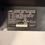 JVC RV-NB10B Boomblaster CD Cassette AM/FM Radio Powered Woofer - Image 8