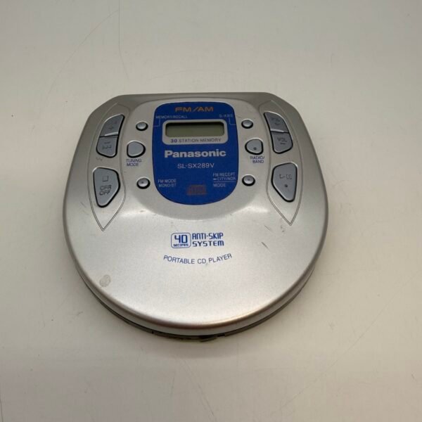 Panasonic SL-SX289V Portable CD Player FM AM 40s Anti Skip Japan