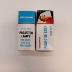 2x Vintage Sylvania DAK/DAY 120V 500W G17q Projector Lamp Blue Top NOS