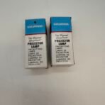 2x Vintage Sylvania DAK/DAY 120V 500W G17q Projector Lamp Blue Top NOS - Image 3