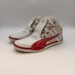 PUMA Ducati 301996 01 Sneakers US 11 EUR 44.5 White Red Mid Top