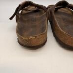 Birkenstock Gizeh Brown Oiled Leather Sandals EU 41 US 8 Men 10 Women - Image 5