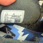 Nike Air Jordan 6 Retro UNC 384665-410 Youth Size 4.5Y University Blue Sneakers - Image 5