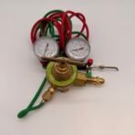 Linde R700-100-540 Compressed Gas Regulator Torch Welding Gauge Hose Set