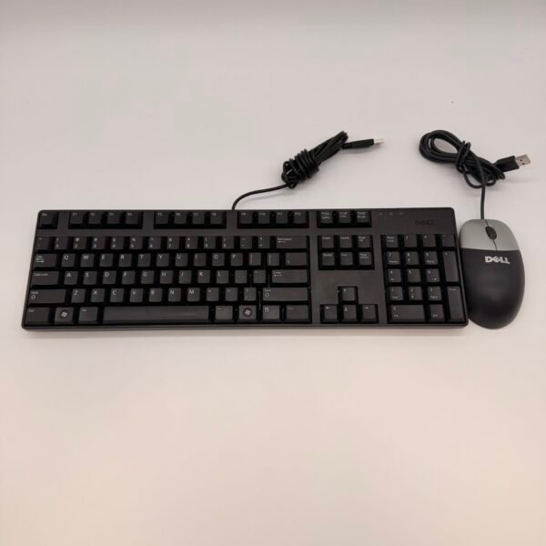 Dell L30U USB Wired Keyboard with Dell Optical Mouse Black PC Set