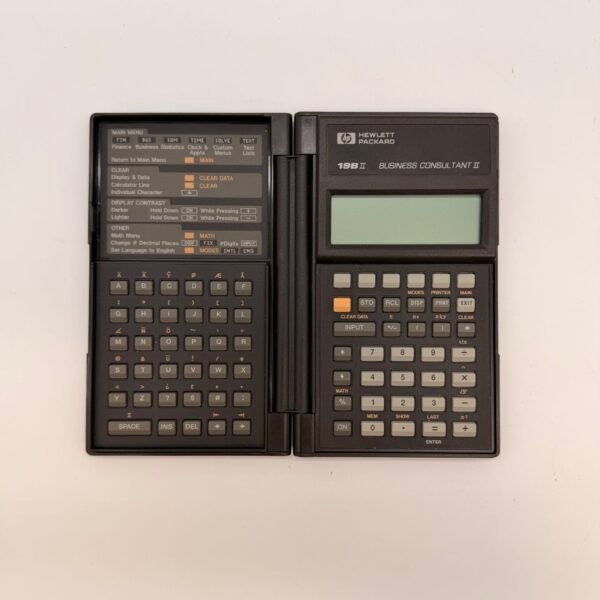HP 19BII Business Consultant II Financial Calculator Vintage 1986 Hewlett Packard