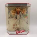 1992 Happy Holidays Cristalline Barbie Special Edition Mattel #1429 NIB