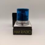 Vintage GE P2760 AM Radio Transparent Blue General Electric Japan w/ Box